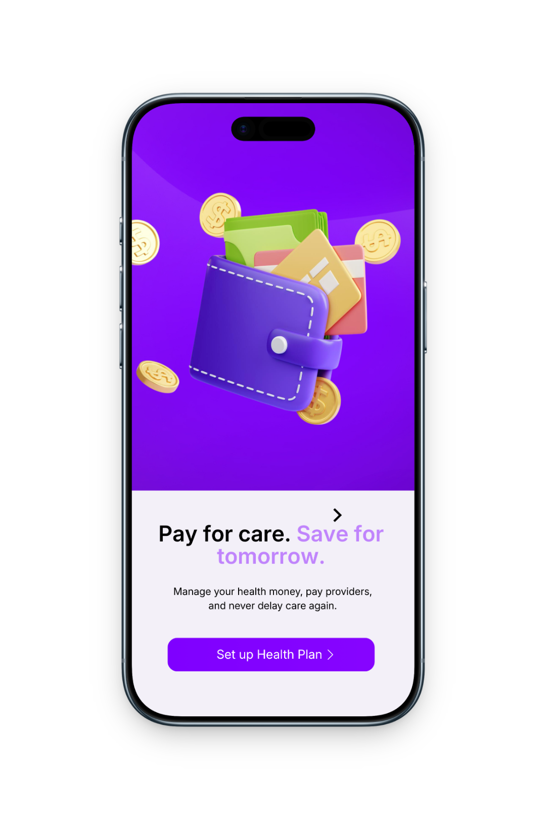Qureo Wallet screen